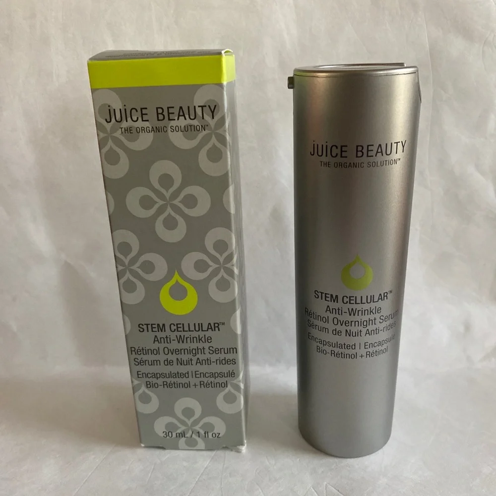Juice Beauty STEM CELLULAR Anti-Wrinkle Retinol Overnight Serum $72 CLEAN BEAUTY